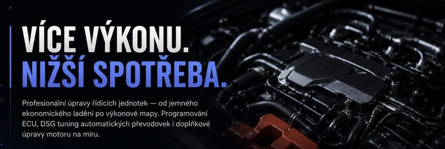 Chiptuning — více výkonu, nižší spotřeba. Profesionální úpravy řídicích jednotek.