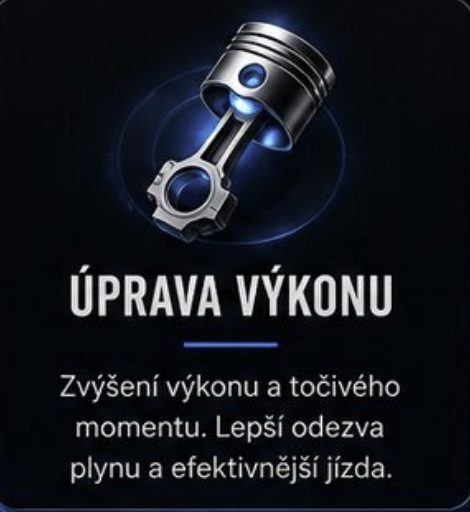 Úprava výkonu — zvýšení výkonu a točivého momentu