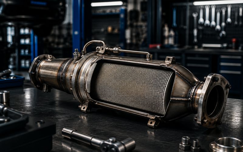 Čištění DPF filtru pevných částic